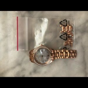 Rose Gold Eco Drive Citizen Watch